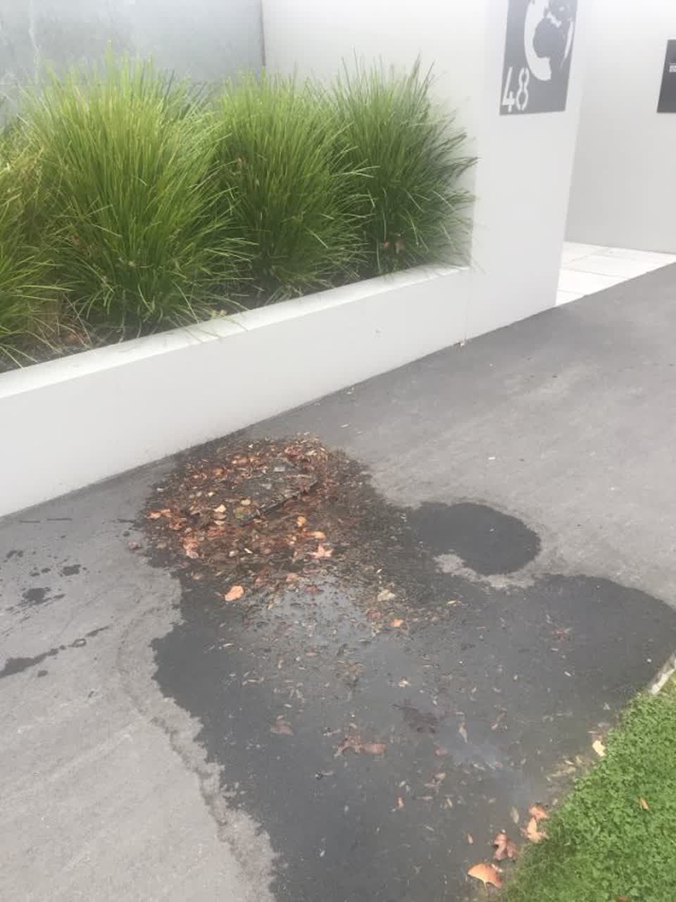 The photograph attached to this water supply report