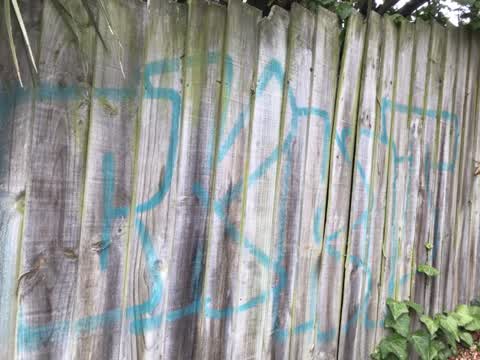 Graffiti, a report photo