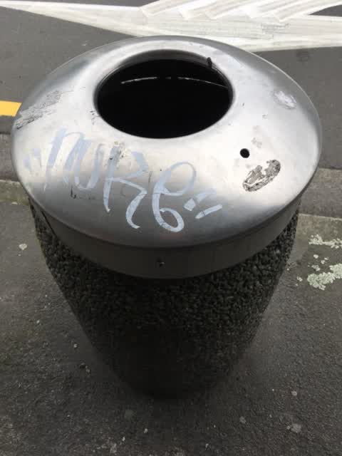 Graffiti, a report photo