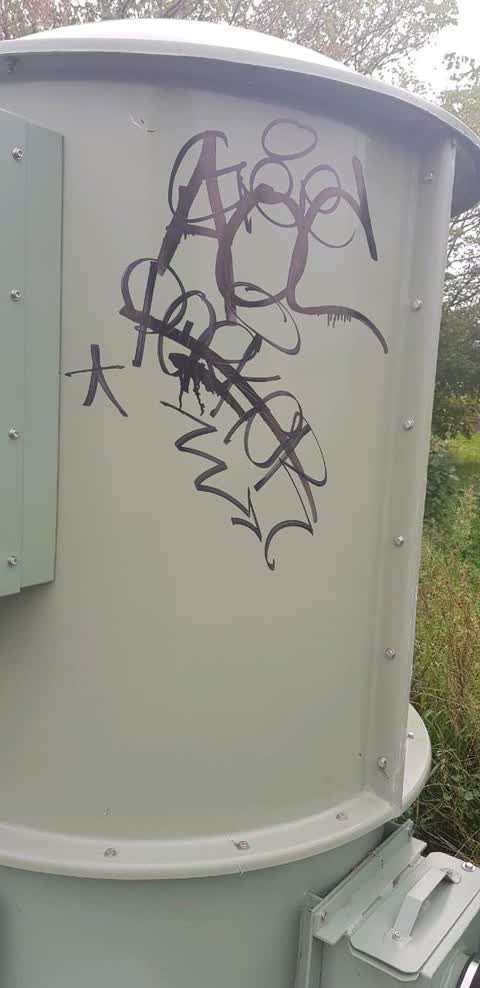 Graffiti, a report photo