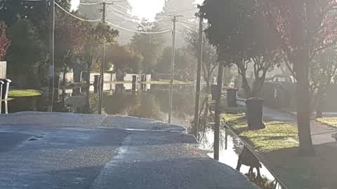 Flooding, a report photo