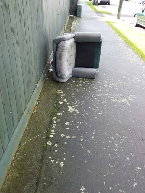 Rubbish/Recycling, a report photo