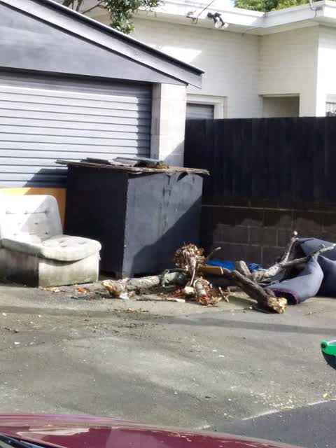 Rubbish/Recycling, a report photo