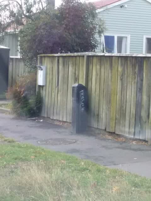 Graffiti, a report photo
