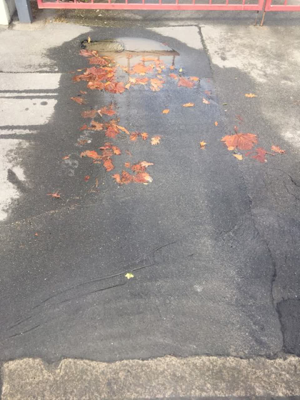 The photograph attached to this water supply report