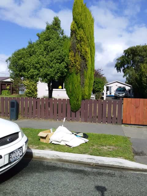 Rubbish/Recycling, a report photo