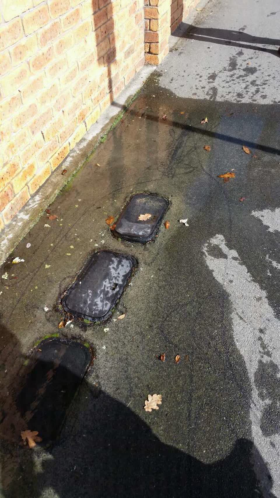 The photograph attached to this water supply report