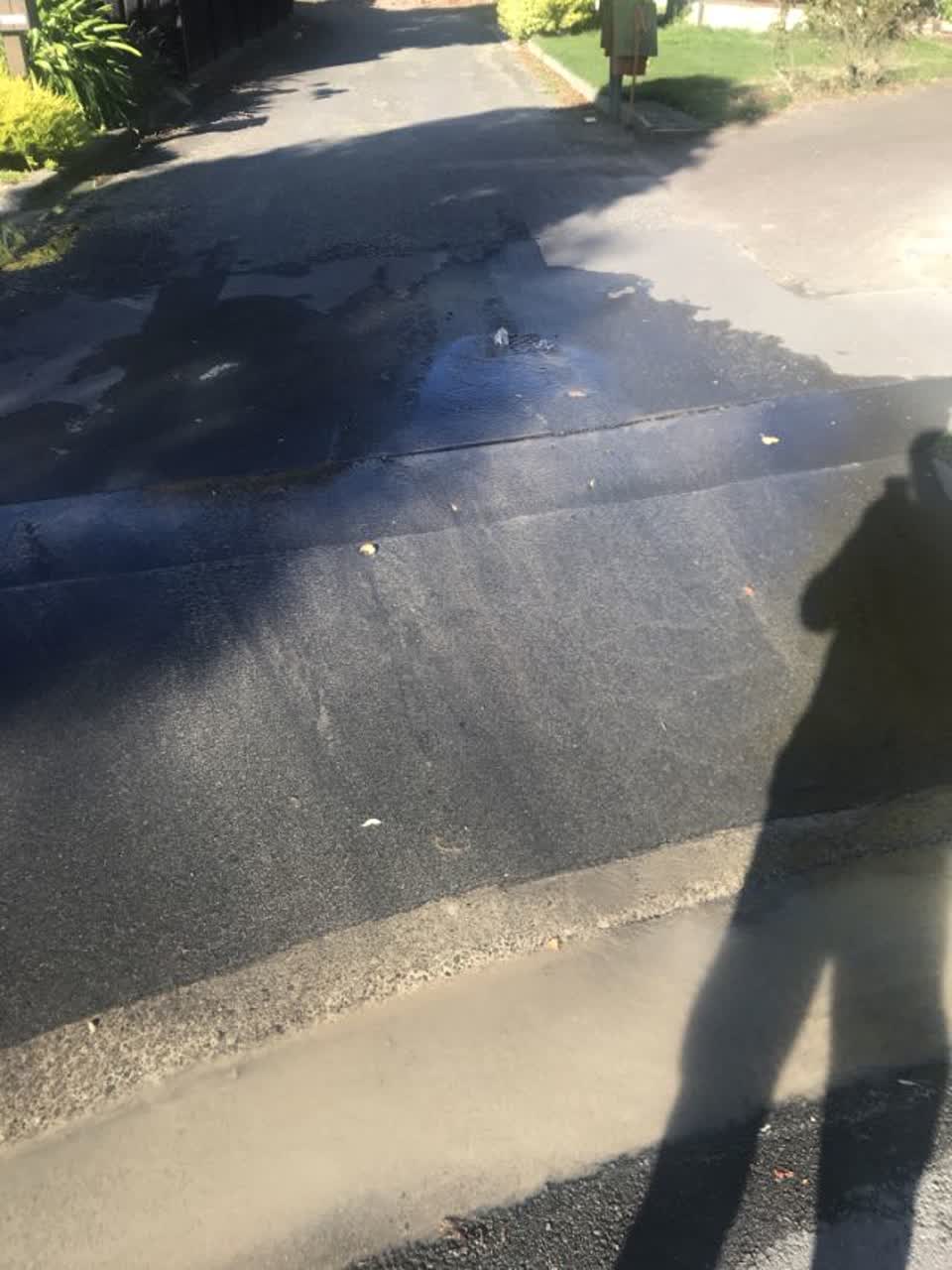 The photograph attached to this water supply report