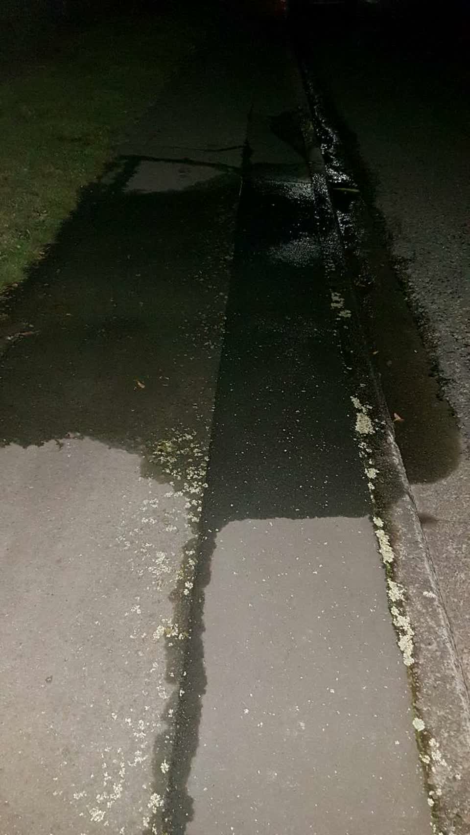 The photograph attached to this water supply report