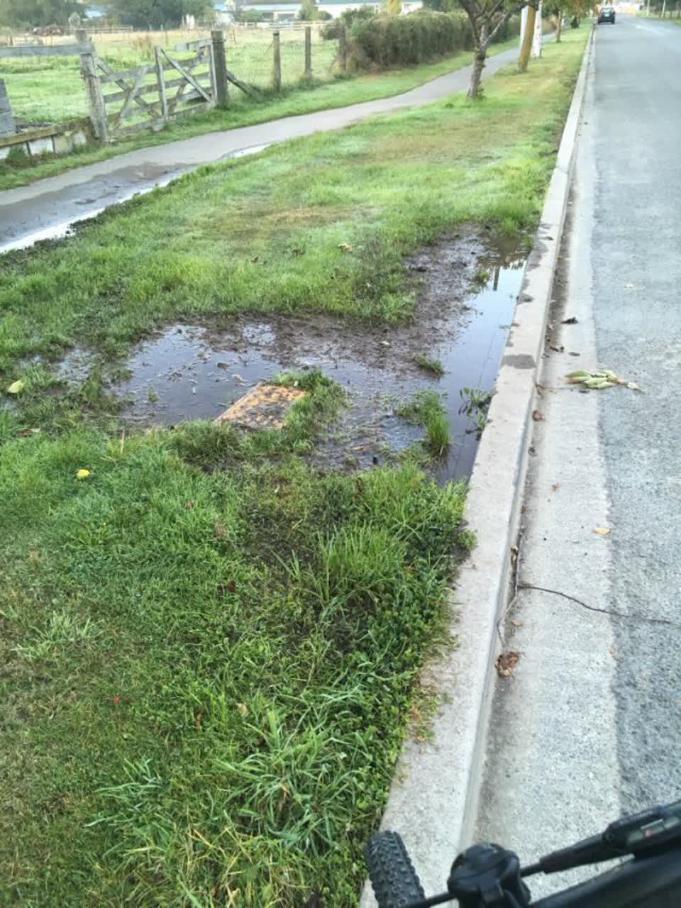 The photograph attached to this water supply report