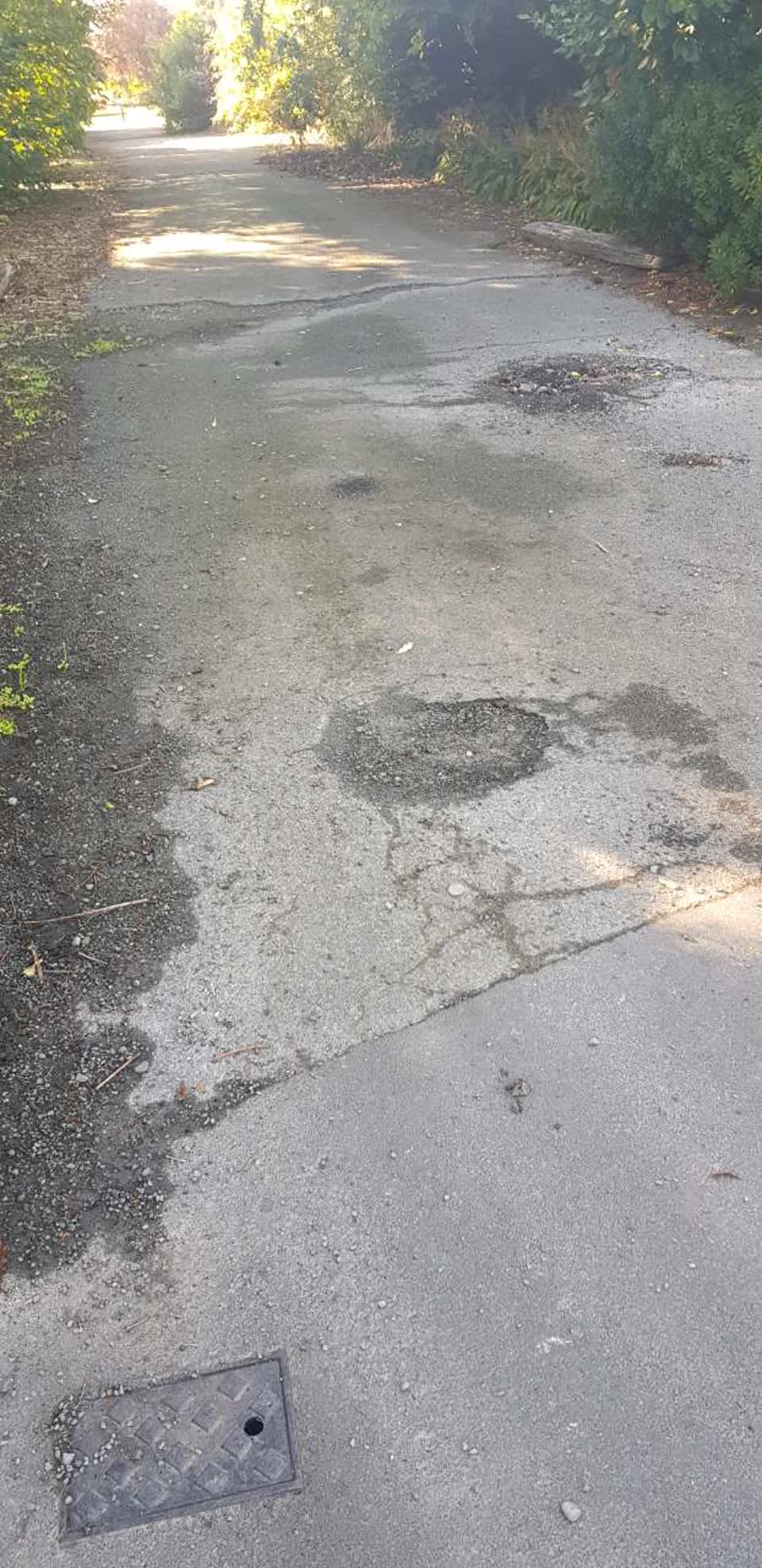 The photograph attached to this parks report