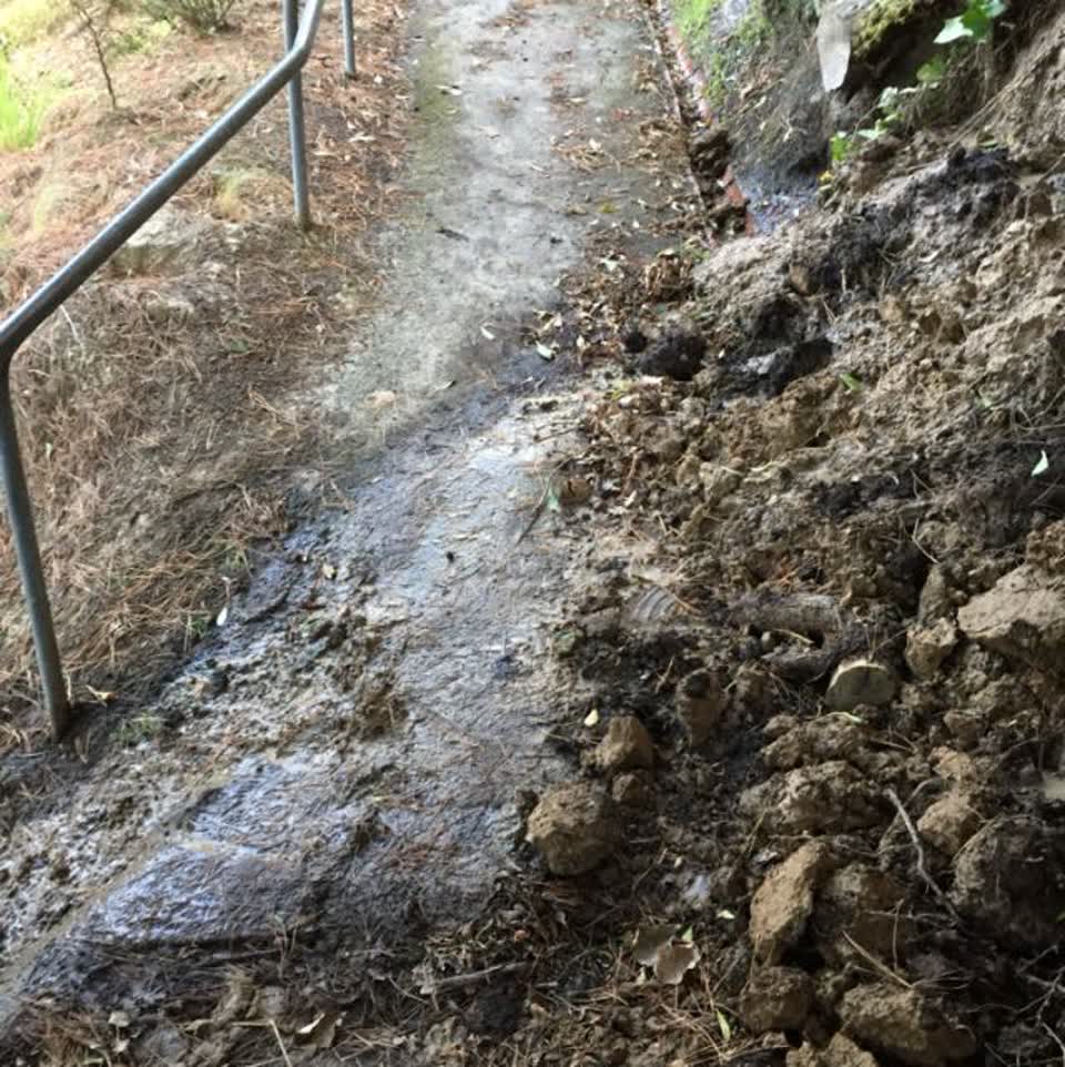 The photograph attached to this wastewater/stormwater report