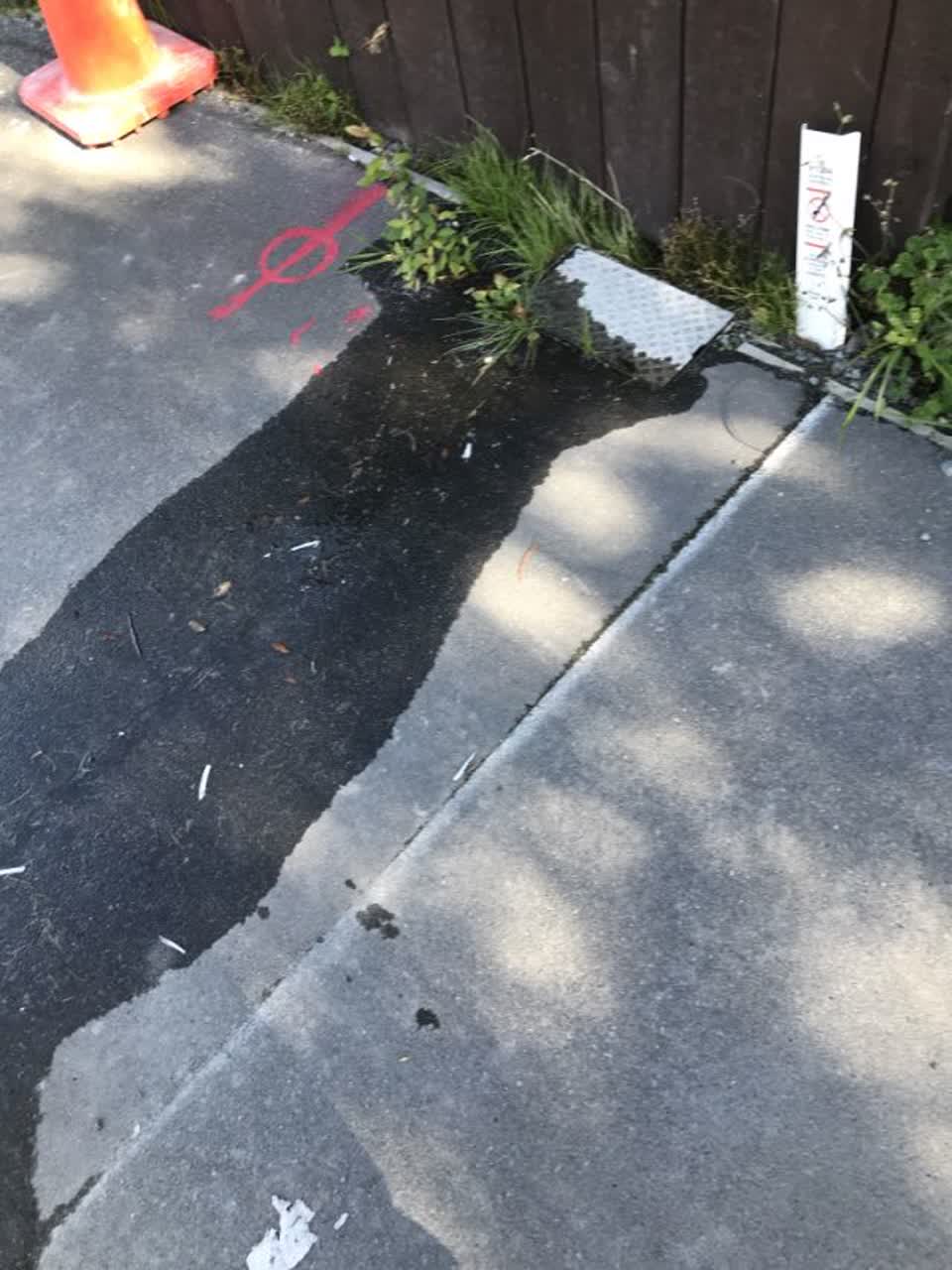 The photograph attached to this water supply report