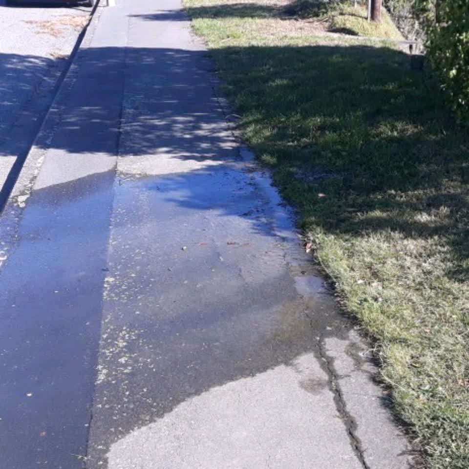 The photograph attached to this water supply report