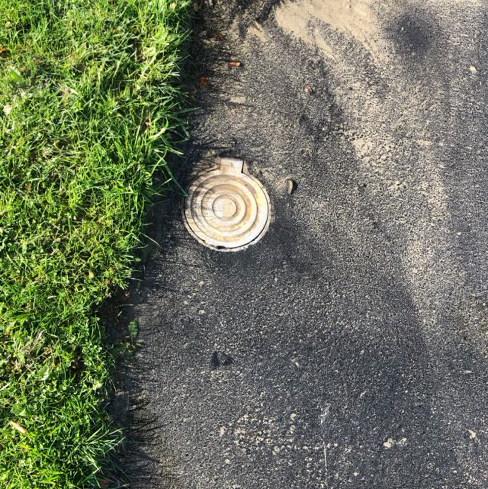 The photograph attached to this wastewater/stormwater report