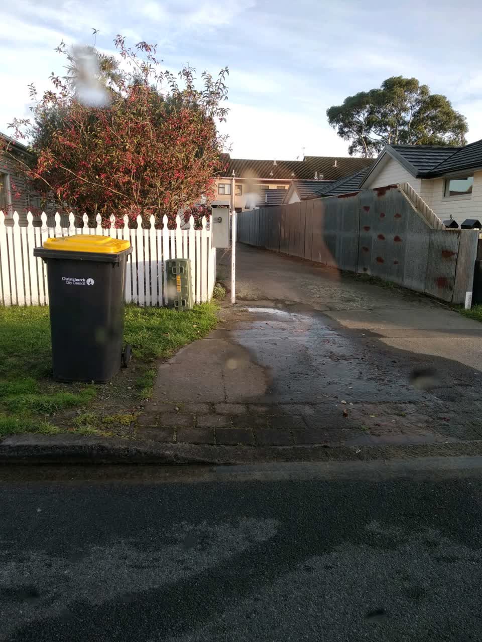 The photograph attached to this water supply report