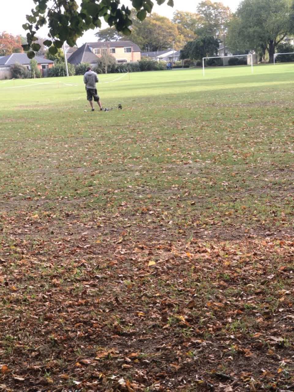 The photograph attached to this parks report