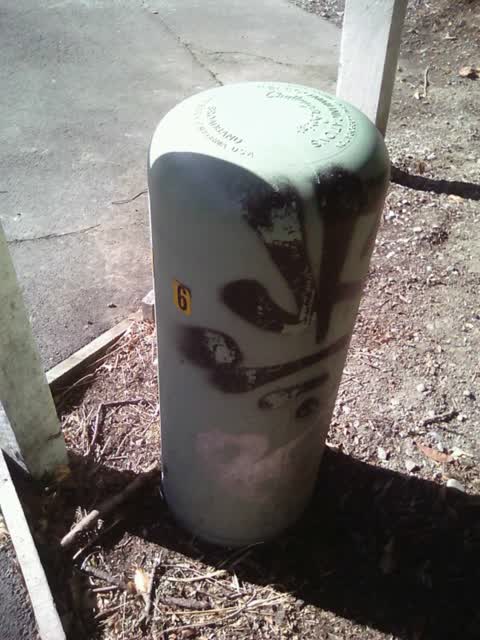 Graffiti, a report photo