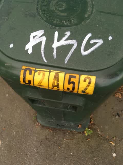 Graffiti, a report photo