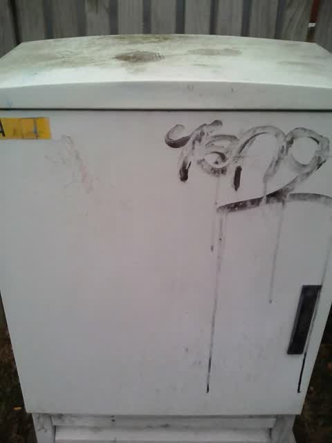 Graffiti, a report photo