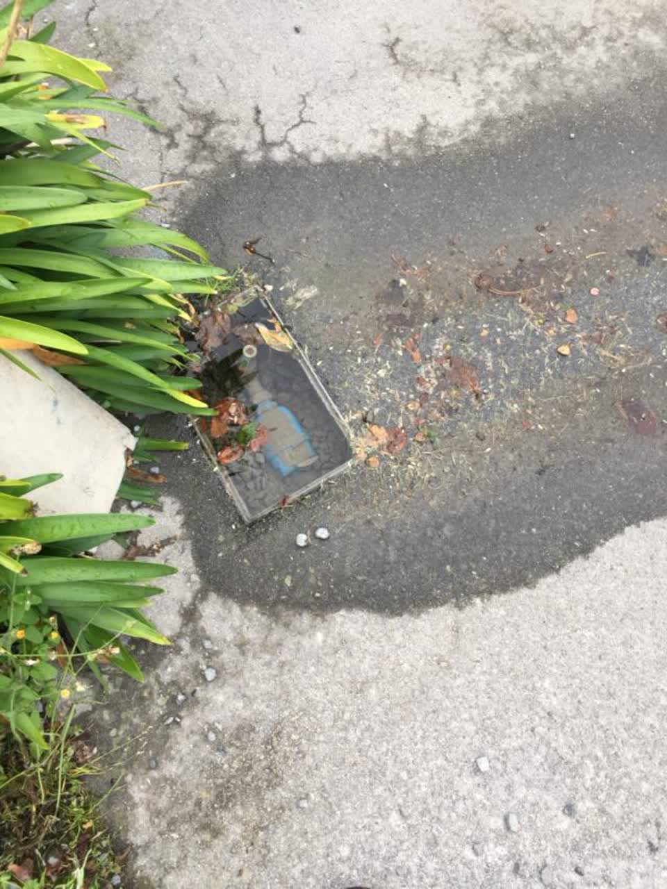 The photograph attached to this water supply report