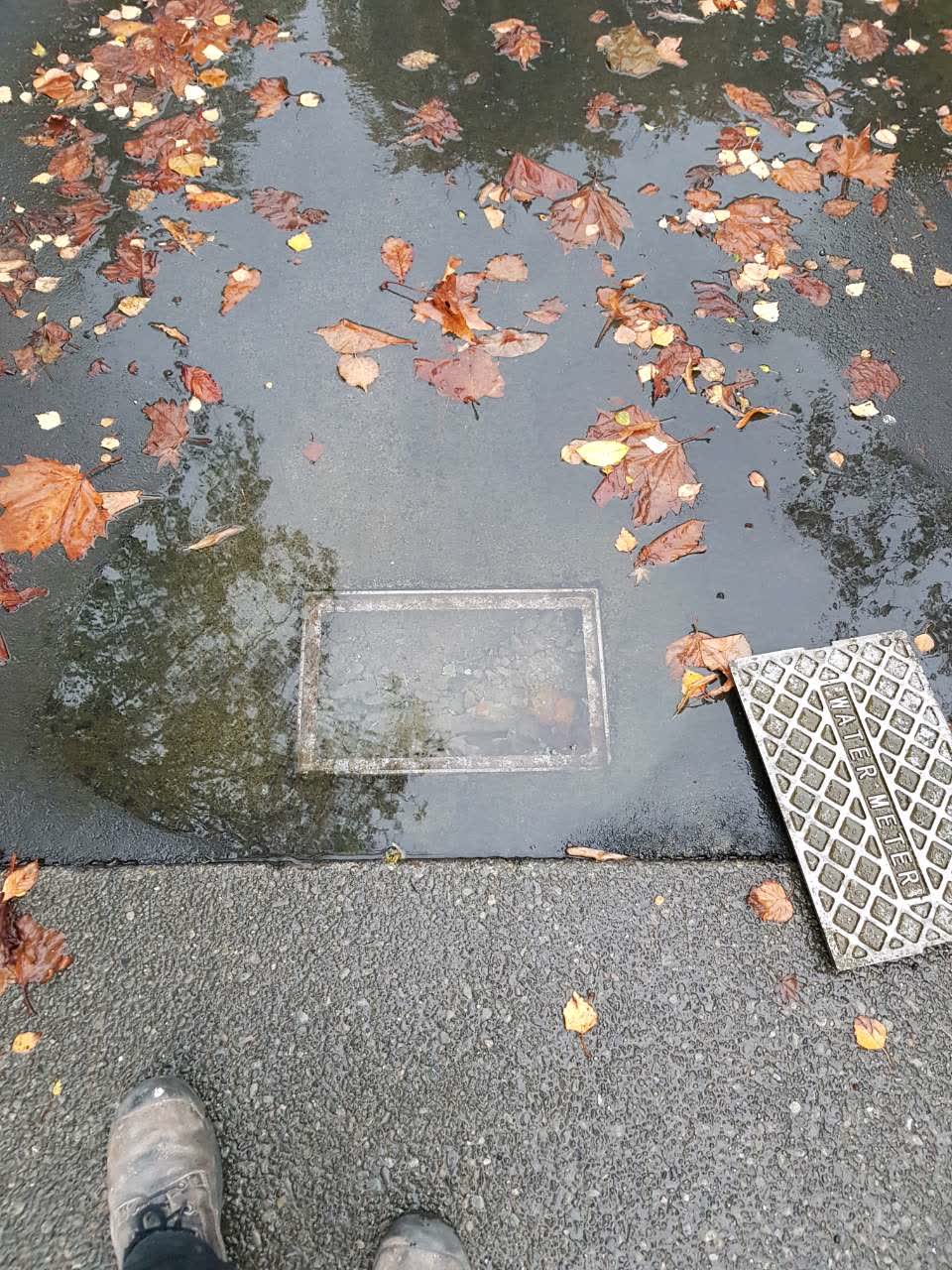 The photograph attached to this water supply report