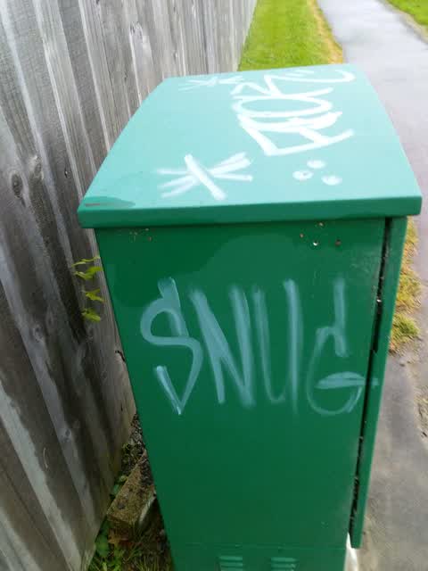 Graffiti, a report photo