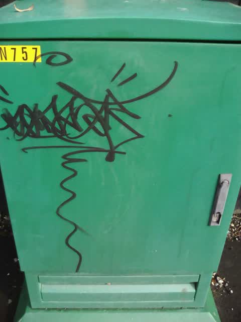 Graffiti, a report photo