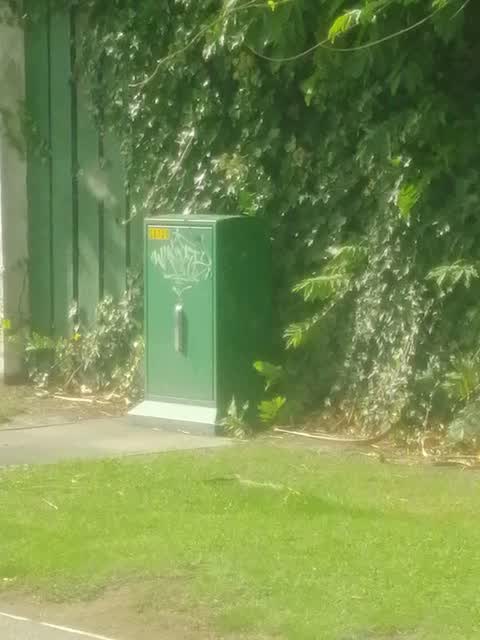 Graffiti, a report photo