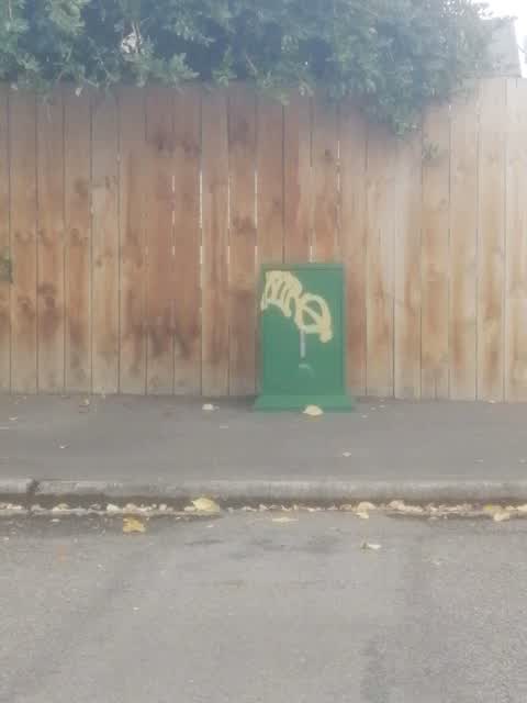 Graffiti, a report photo
