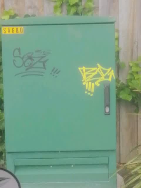Graffiti, a report photo