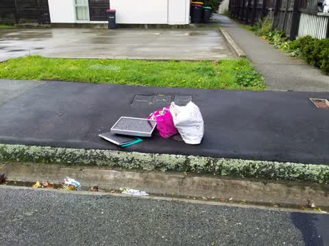 Rubbish/Recycling, a report photo