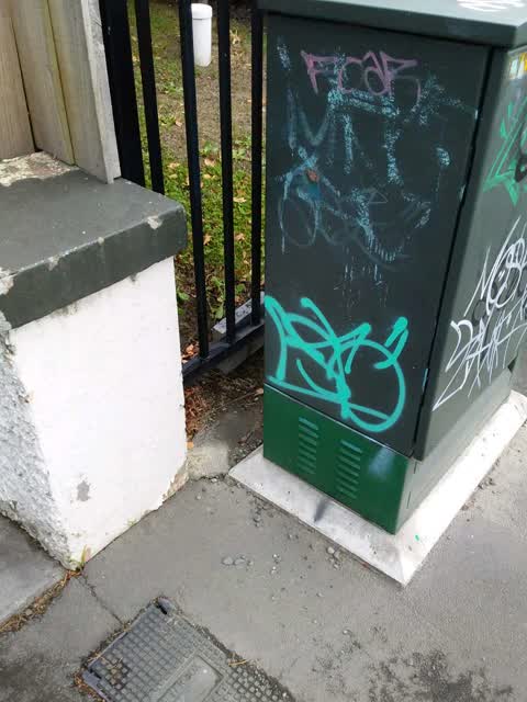 Graffiti, a report photo
