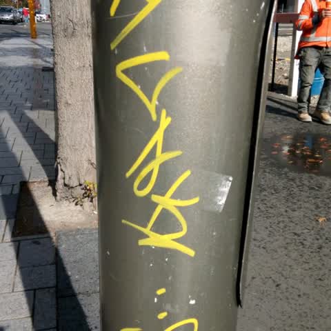 Graffiti, a report photo