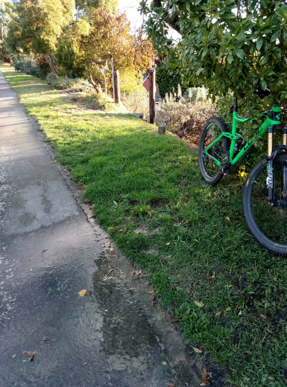 The photograph attached to this water supply report