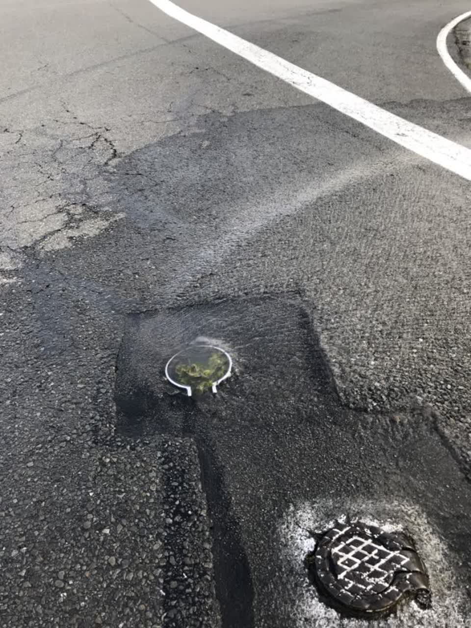 The photograph attached to this wastewater/stormwater report