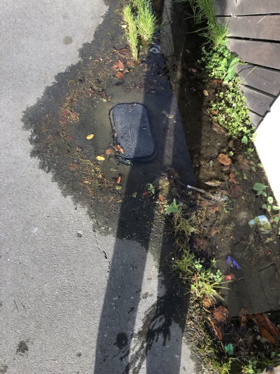 The photograph attached to this water supply report
