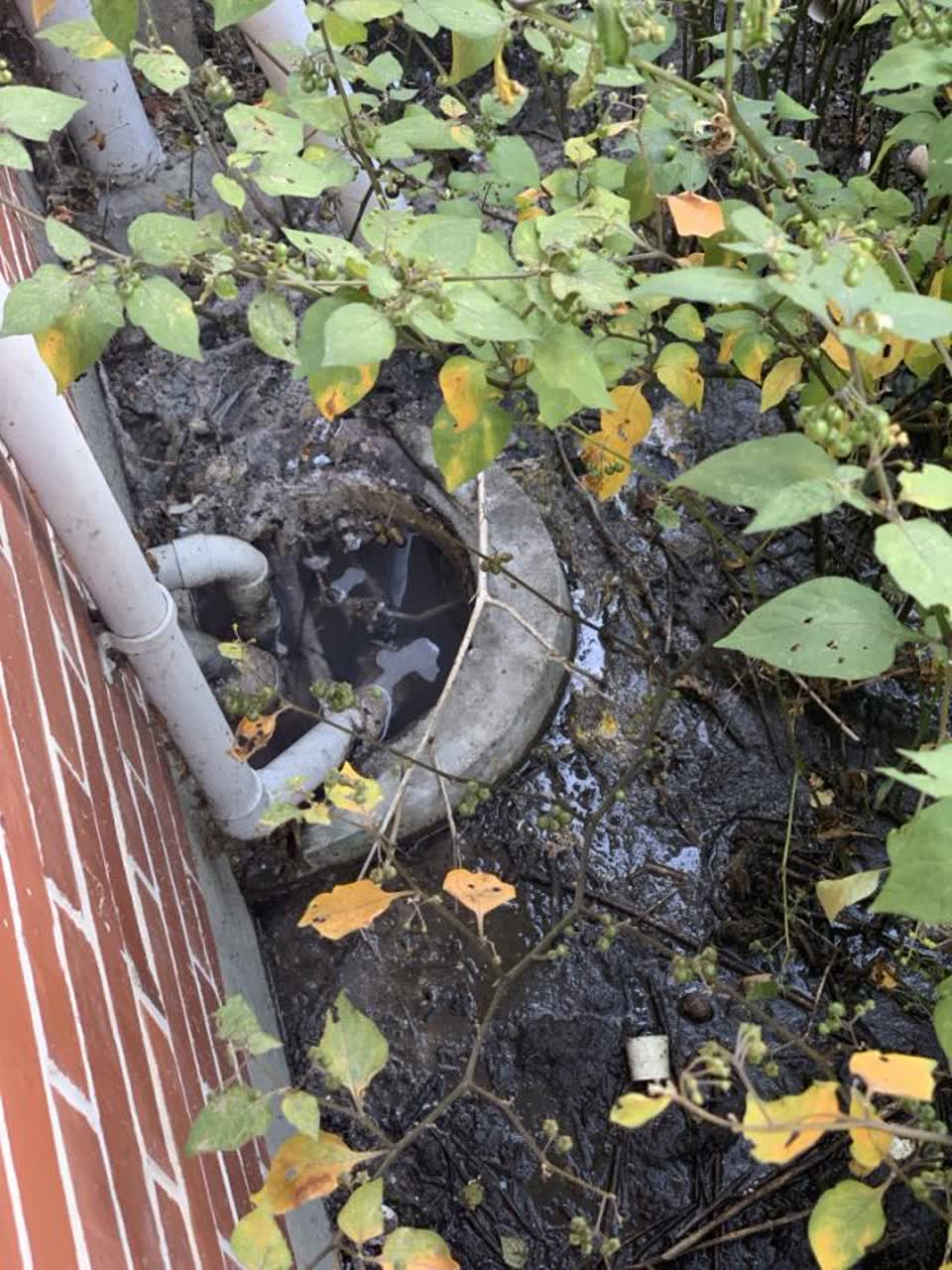 The photograph attached to this wastewater/stormwater report