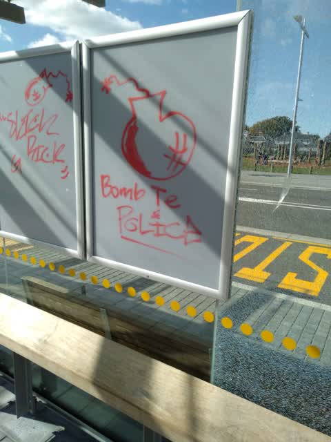 Graffiti, a report photo