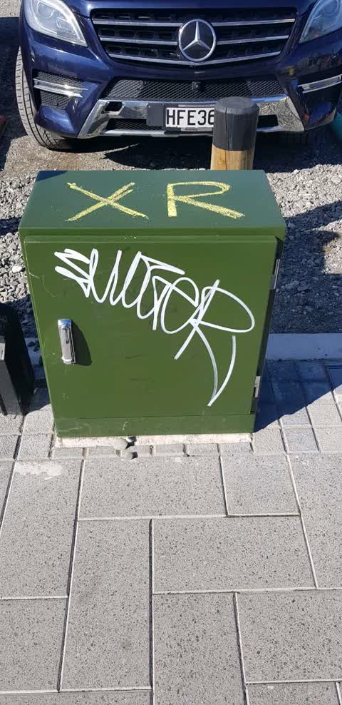 Graffiti, a report photo