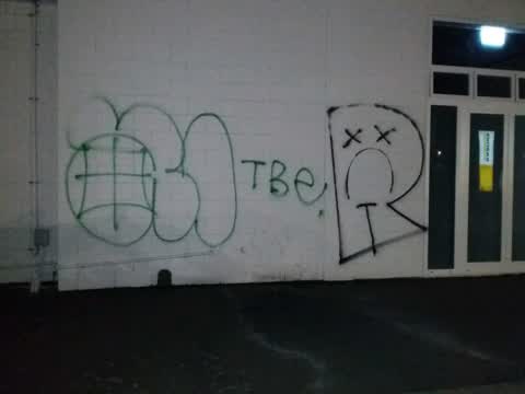 Graffiti, a report photo
