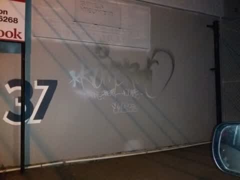 Graffiti, a report photo