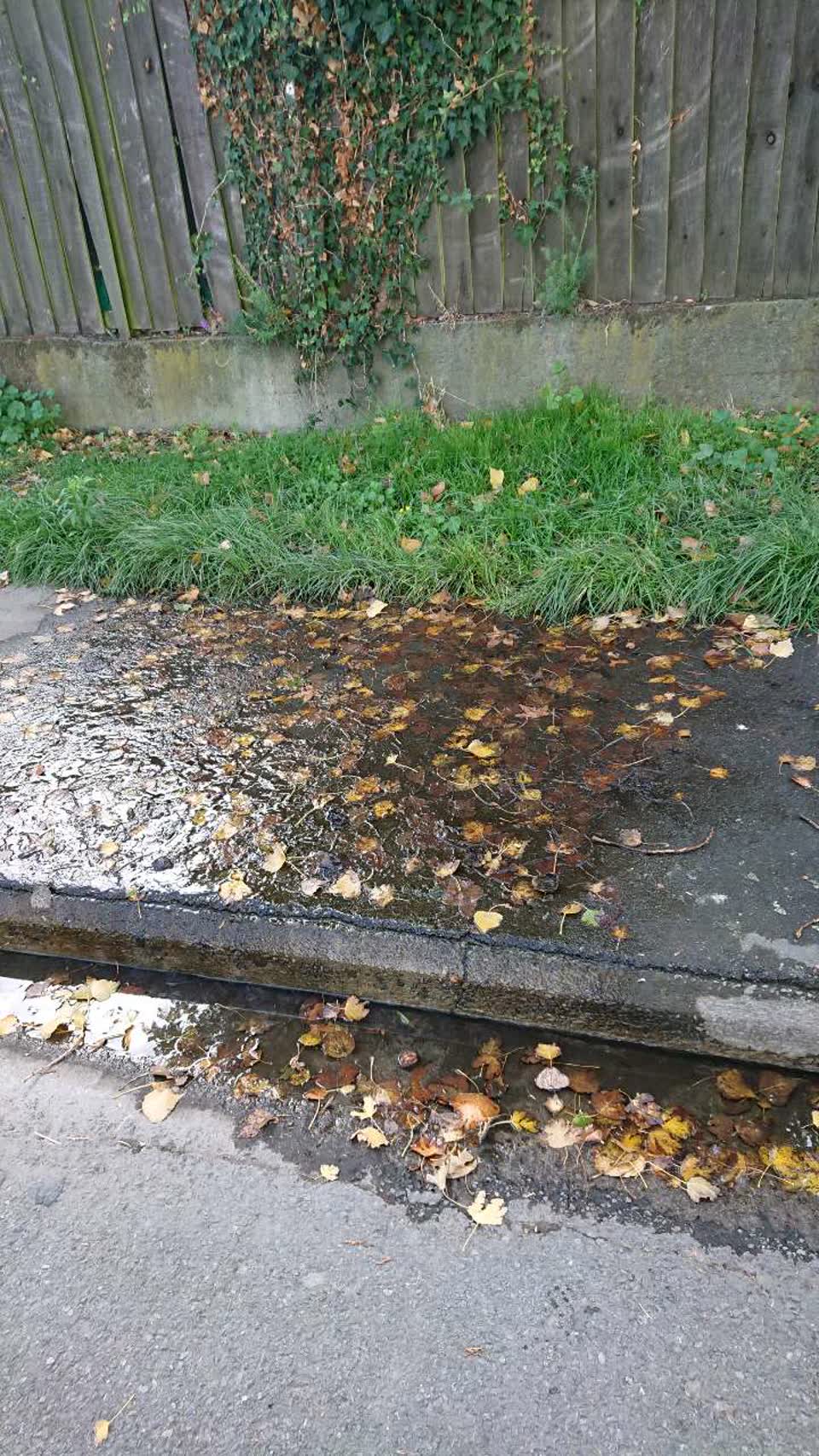 The photograph attached to this water supply report