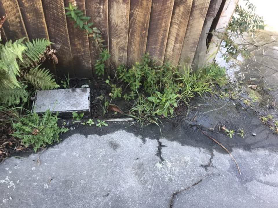 The photograph attached to this wastewater/stormwater report