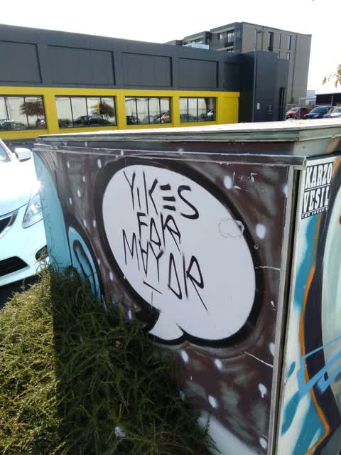Graffiti, a report photo