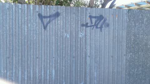Graffiti, a report photo