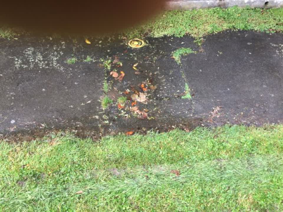 The photograph attached to this water supply report