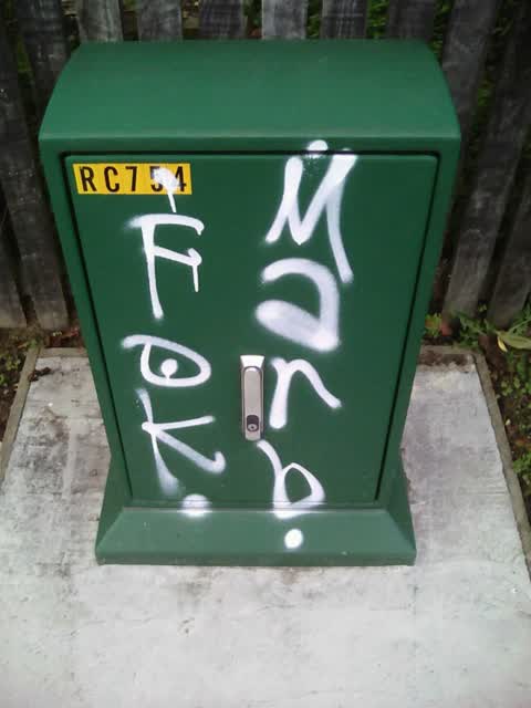 Graffiti, a report photo