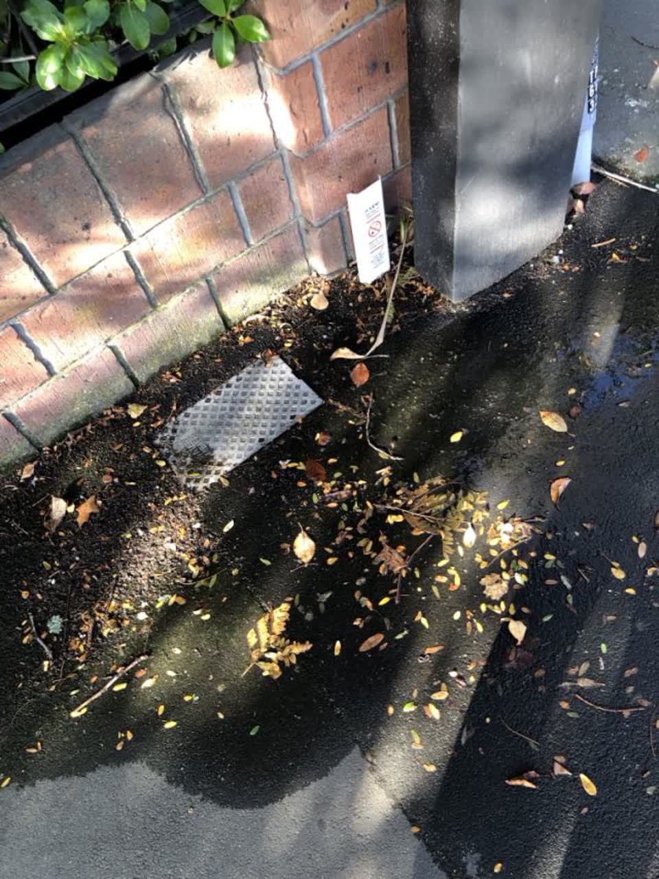 The photograph attached to this water supply report