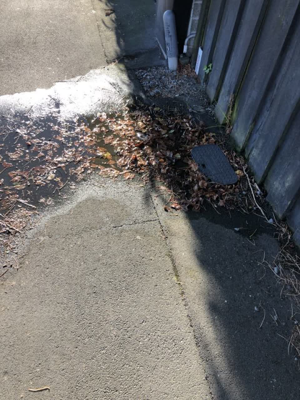The photograph attached to this water supply report
